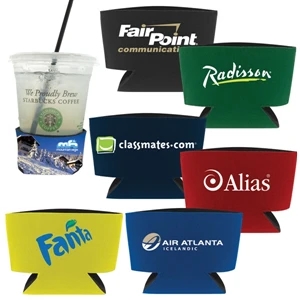 50 Working Days - 3d Collapsible Event Coaster, Introducing The New One Size Fits All Insulated
