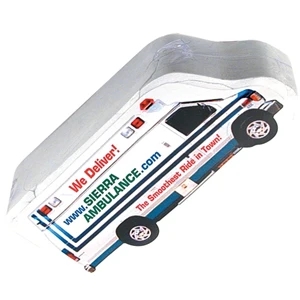 Smasht (tm) - Ambulance - Delivery Truck, School Bus, Emergency Vehicle Shaped Compressed T-shirt