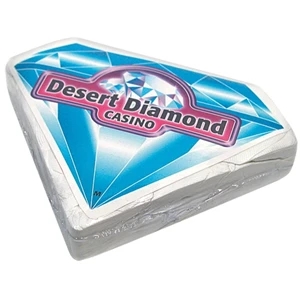 Compressed T (tm);smasht (tm) - Cut Diamond - Casino - Jewel Shaped Compressed T-shirt