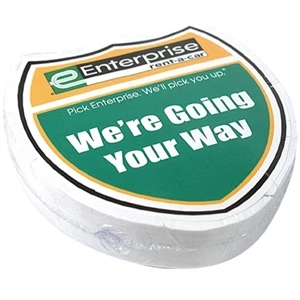 Compressed T (tm);smasht (tm) - Shield - Enterprise - Road Sign Shield Shaped Compressed T-shirt