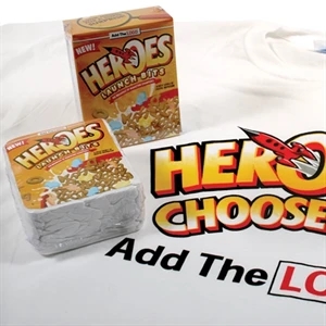Smashbox (tm) - Cereal - Heroes - Special Box For Shaped Compressed T-shirt