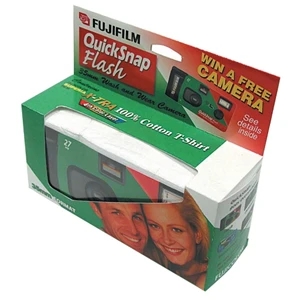 Smashbox (tm) - Disposable Camera Box - Special Box For Shaped Compressed T-shirt