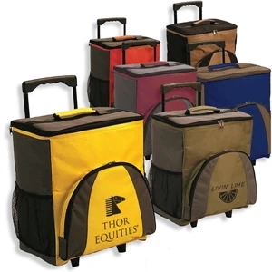 Sedona - Rolling Cooler Made Of 600 Denier Polyester With Telescopic Handle