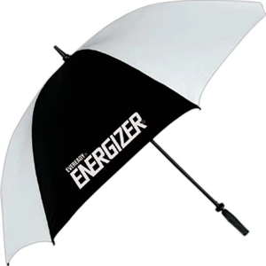 Golf Umbrella With 62" Arc With Fiberglass Ribs And A Golf Grip Handle