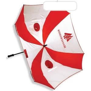 Plus - Square Shaped Golf Umbrella And Instant Putting And Chipping Target