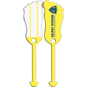 Sof-touch (tm) Tag-it (tm) - Bag & Luggage Tag - Foot Id Tag - Spot Color. Flexible; Screen Print Guaranteed