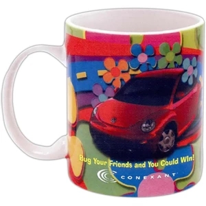 Executive - 5 Working Days - Full Color Stoneware Mug With Comfortable C-handle, 11 Oz