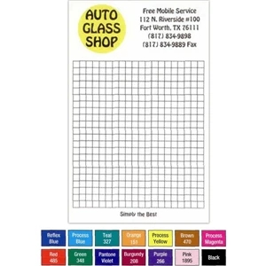 25 - Sheet Note Pad. - Custom Printed 4 1/8" X 5 1/2" Note Pad Of 15 Lb. Bond
