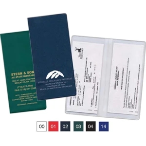 Standard Copy Guard Vinyl Policy And Document Holder With 2 Clear Full Pockets