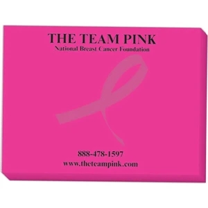Triple Spidertac (r) - 50 Sheets Hyper Note 4" X 3" Adhesive Notes With Adhesive On 4" Side