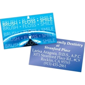 Square Corners Magnet - Lenticular Business Card Magnet, 25 Mil. Thickness, 3 1/2" X 2"