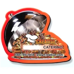 Custom Shape Die Cut Magnet, 25 Mil. Thickness, Cut Out Of 3.6" - 7" Square Inches