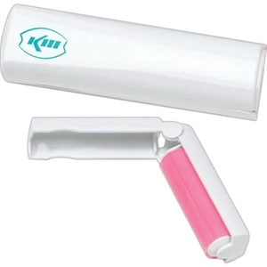 Lint Remover With Silicone Lint Roller And Fold-over Protective Handle, Closeout