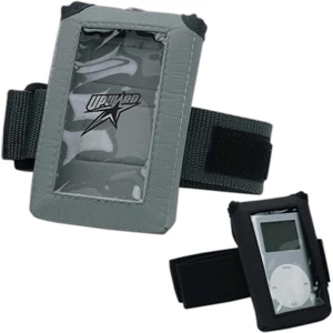Soft Waterproof Polyester Athletic Pouch With Window For Mp3 Player Or Ipod,closeout