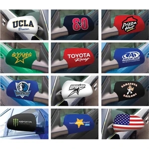 Mirroflag (tm) - Vehicle Mirror Cover With Usa Flag Design, Fits Most Mirrors, Domestic Custom