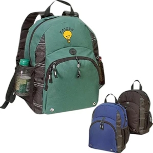 Rider - Backpack Made With 600denier Polyester And Pvc Backing With Large Main Compartment