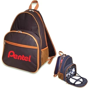 Merlot - Insulated Wine Cooler And Picnic Bag With 4 Place Picnic Setting