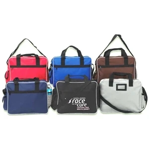 Californian - 600 Denier Messenger Briefcase With Adjustable Shoulder Strap, Comfortable Handle
