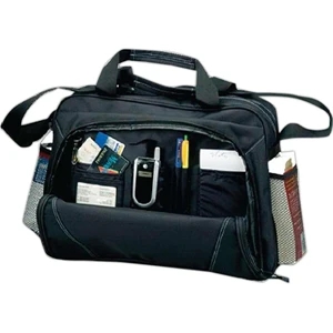 Expert - Briefcase Made With 600 Denier Polyester Oxford And Pvc Backing