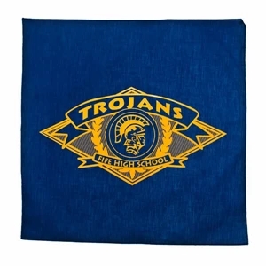 Pep Rag - 21" X 21" - Colorful Handkerchief That Can Be Waved In The Crowd
