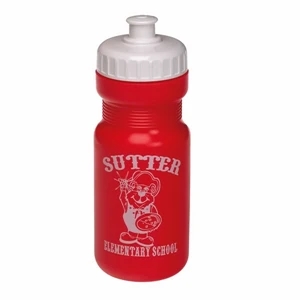 16 Oz - Durable Plastic Sport Bottle With A Reclosable Squeeze Lid And A Smooth Surface