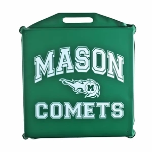 14" X 14" X 2" - Square, Durable 10 Mil. Vinyl Seat Cushion With A Built-in Carrying Handle