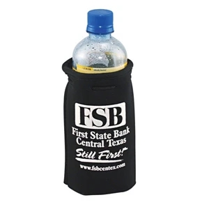 Bottle Chiller (r) - Scuba Insulator With Drawstring, Fits 16 - 20 Oz. Bottles. 2-day Quickship