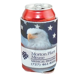 Custom Coolie (r) - Patented Scuba Insulator Beverage Holder W 4-color Process