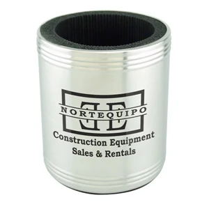 Toughcan - Stainless Steel Can Holder With Black Foam Insert. 2-day Quickship