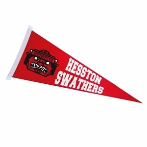 12" x 30" Colored Felt Pennant