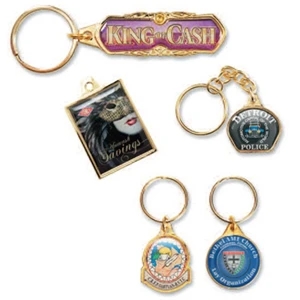 1.5" - Digi-cal Key Chain With 32 Mm Split Ring, 3mm Thickness. Lead Free