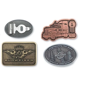 2" X 3" - Econo Belt Buckle With Standard Belt Loop, Universal. Lead Free