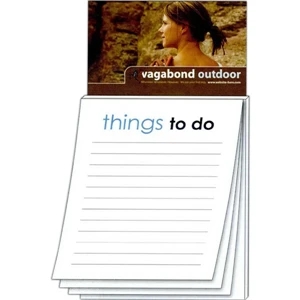 Magna-pad (tm) - Business Card Magnet - Stock Things To Do (50 Sheet). Two Great Products In One!