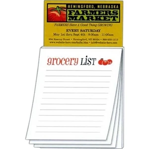 Magna-pad (tm) - Business Card Magnet - Stock Grocery List (50 Sheet). Two Great Products In One!