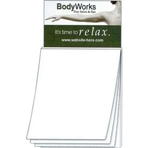 Magna-pad (tm) - Business Card Magnet - Blank Sheet (50 Sheet). Two Great Products In One!