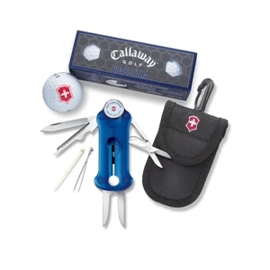 Swiss Army (r) - Choice Of Color For The Golf Multi-tool. - Gift Set With 3 5/8" Golf Tool And Golf Balls