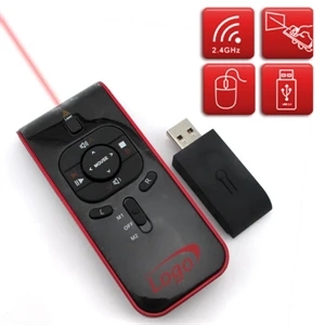 4gb - Wireless Presenter, Infared, Mouse, Laser Pointer, And Usb Receiver In One