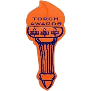 Spirit Wavers (tm) - One Color Foam Torch Waver - Foam Cheering Accessory With Torch Shape