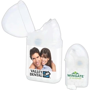 Floss/mint Dispenser Features Dental Floss And Breath Mints In One Handy Container