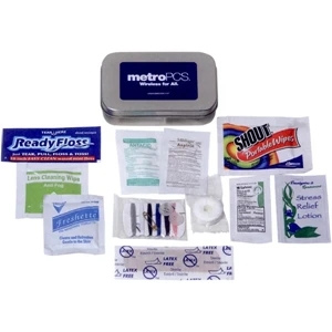 Urban - Kit For Urban Emergencies. Includes: Bandage, Floss, Sewing Kit, Mint & Other Items