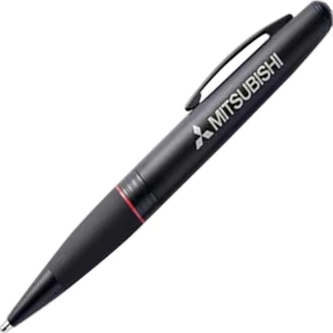 Stinson - Twist Action Black Ballpoint Brass Metal Pen With Comfort Grip