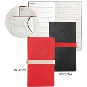 Prologue - Red Slim Pocket Journal With 192 Top Quality Ivory Writing Pages