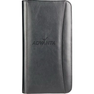 Oxford - Deluxe Travel Wallet With 5 Card Pockets, Clear Id Window And Snap Closure