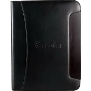 Blackwood Versa - Portfolio Combines Elegant Simulated Leather With Black Wood Accent