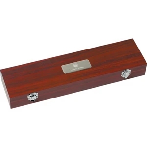 Homestyles (tm) - Carving Set Includes Stainless Steel Carving Knife And Fork In A Wood Grain Case