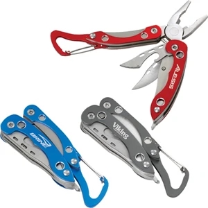 Tool Zone (tm) - Micro Multi-tool Constructed Of Stainless Steel And Aluminum