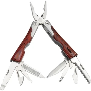 Tool Zone (tm) - Mini Wood Multi-tool With Pliers, Phillips Screwdriver And More