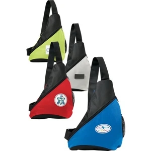 Basics - Sling Bag Made Of 600 Denier Polyester Has Large Capacity Main Compartment