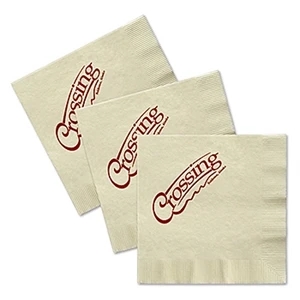 Ecru Custom Beverage Facial 2 Ply Napkin