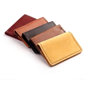 Business Card Case Holds Up To 20 Business Cards, Comes With 2 Interior Pockets
